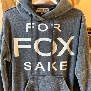 Wildfox black/grey sweatshirt size medium